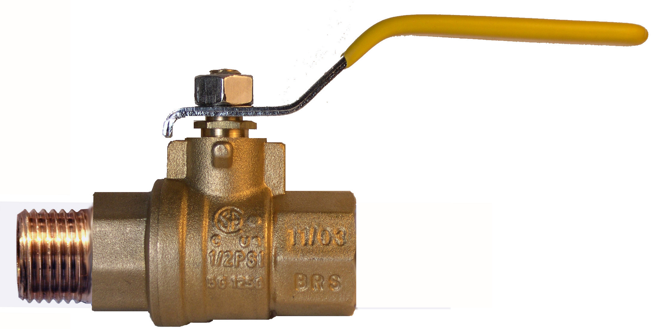 BALL VALVE 3/8 MALE X FEMALE NPT